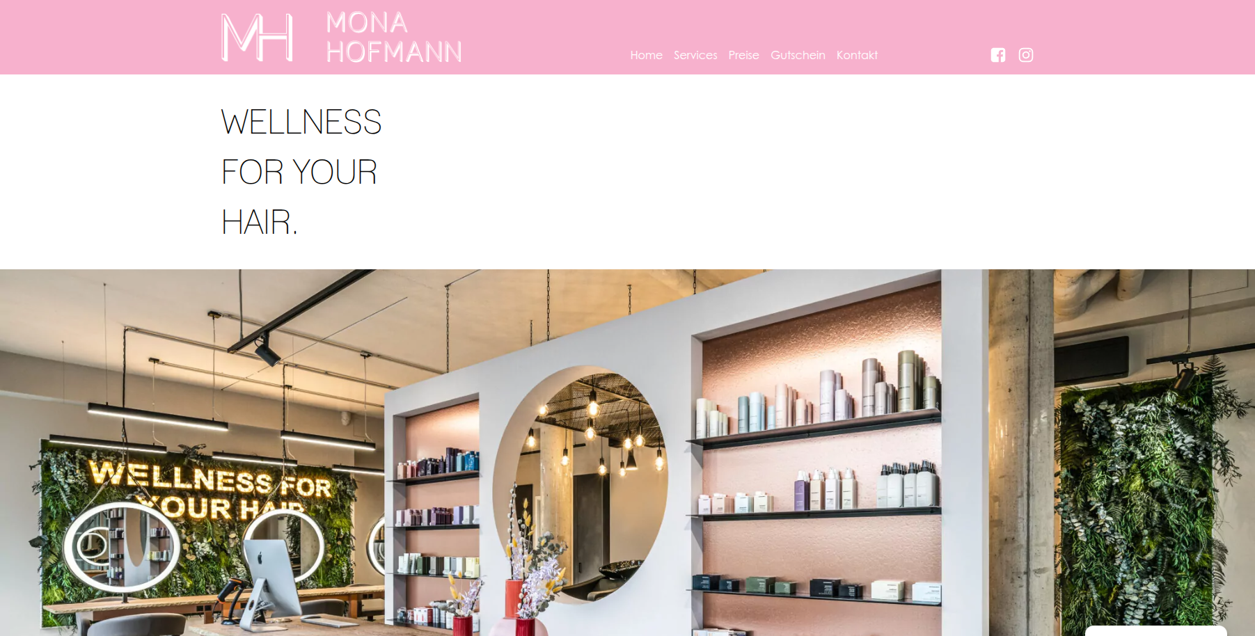 Mona Hofmann – Wellness for your hair / skin – Wellness for your hair
