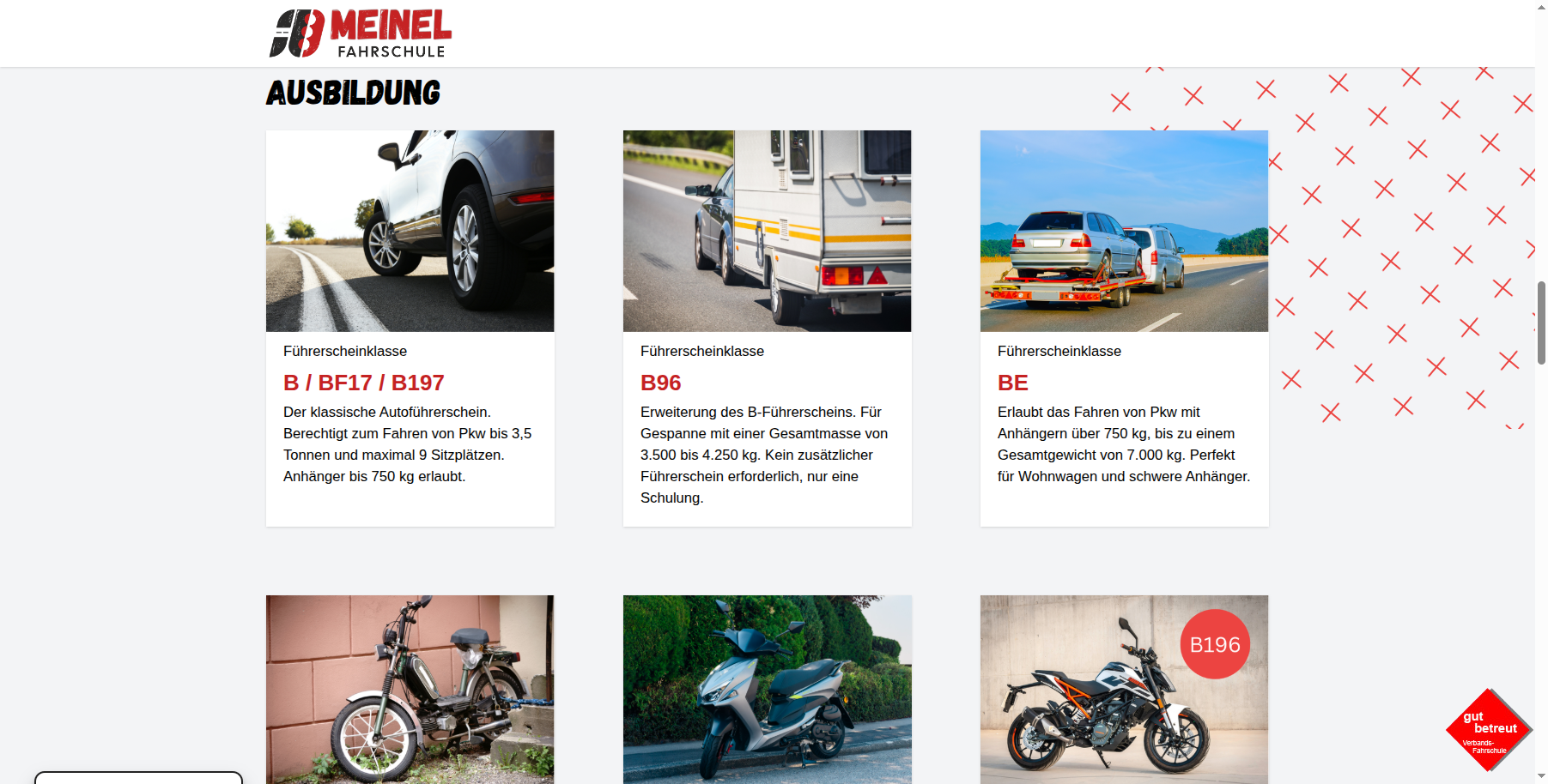Fahrschule Meinel – Ausbildung
