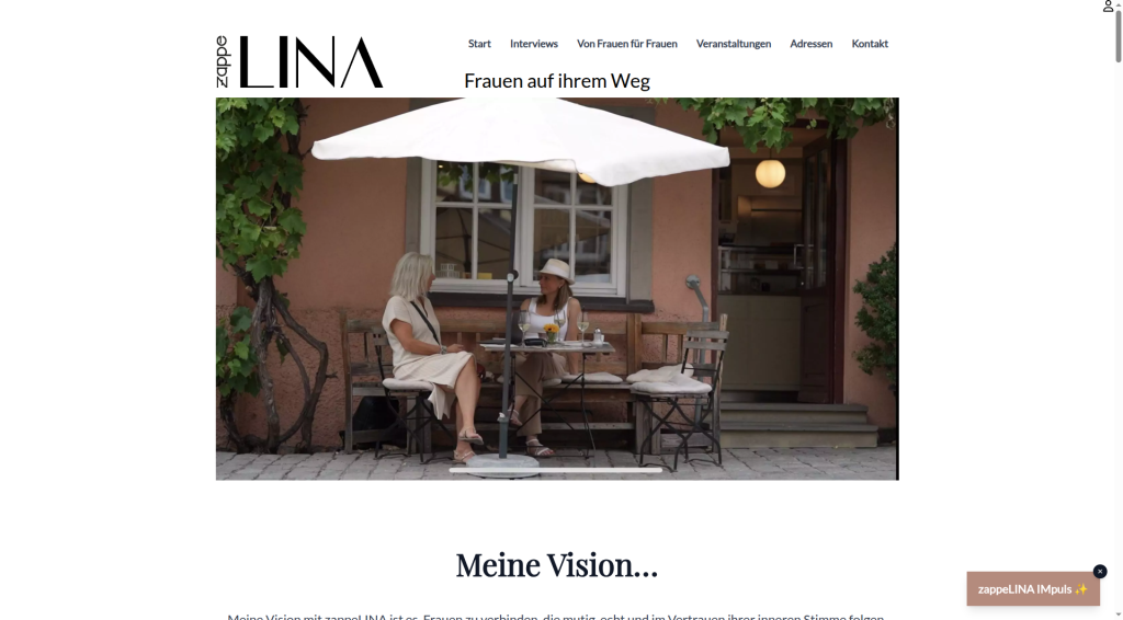 Vorschaubild: zappeLINA – Frauen auf ihrem Weg